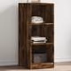 vidaXL Garde-robe chêne fumé 48x41x102 cm bois d'ingénierie