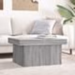 vidaXL Table basse sonoma gris 100x55x40 cm bois d'ingénierie