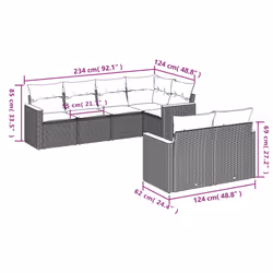 VidaXL 3226139 ensemble de meubles de jardin - Vue supplémentaire 7