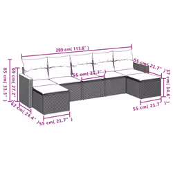 VidaXL 3226234 ensemble de meubles de jardin - Vue supplémentaire 7
