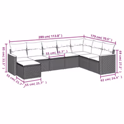 VidaXL 3226254 ensemble de meubles de jardin - Vue supplémentaire 8