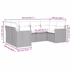 VidaXL 3226262 ensemble de meubles de jardin - Vue supplémentaire 7