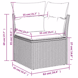 VidaXL 3226265 ensemble de meubles de jardin - Vue supplémentaire 8