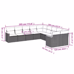 VidaXL 3226349 ensemble de meubles de jardin - Vue supplémentaire 7
