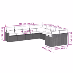VidaXL 3226356 ensemble de meubles de jardin - Vue supplémentaire 7
