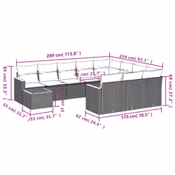 VidaXL 3226367 ensemble de meubles de jardin - Vue supplémentaire 8