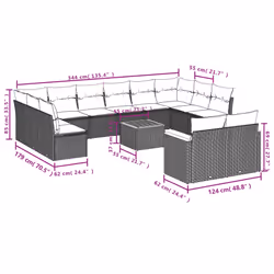 VidaXL 3226441 ensemble de meubles de jardin - Vue supplémentaire 8