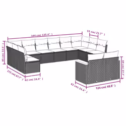 VidaXL 3226444 ensemble de meubles de jardin - Vue supplémentaire 7