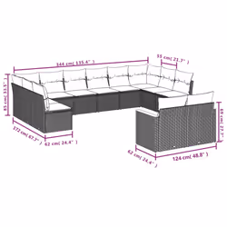 VidaXL 3226447 ensemble de meubles de jardin - Vue supplémentaire 7