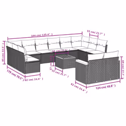 VidaXL 3226448 ensemble de meubles de jardin - Vue supplémentaire 8