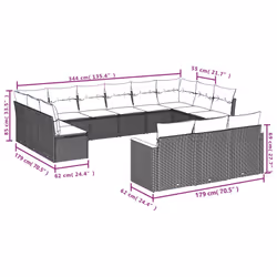 VidaXL 3226458 ensemble de meubles de jardin - Vue supplémentaire 7