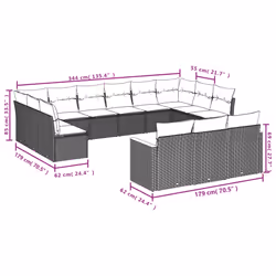 VidaXL 3226459 ensemble de meubles de jardin - Vue supplémentaire 7
