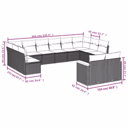 VidaXL 3226462 ensemble de meubles de jardin - Vue supplémentaire 8