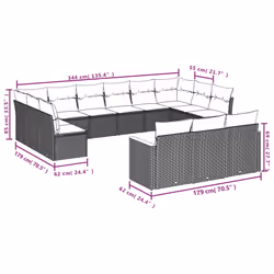 VidaXL 3226464 ensemble de meubles de jardin - Vue supplémentaire 7