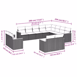 VidaXL 3226515 ensemble de meubles de jardin - Vue supplémentaire 7