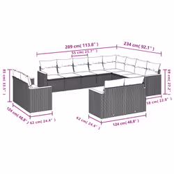 VidaXL 3226518 ensemble de meubles de jardin - Vue supplémentaire 7