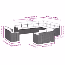 VidaXL 3226522 ensemble de meubles de jardin - Vue supplémentaire 7