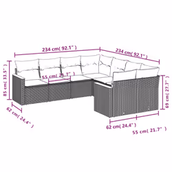 VidaXL 3226553 ensemble de meubles de jardin - Vue supplémentaire 7