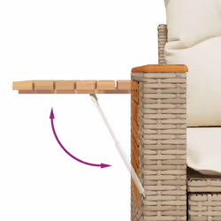 VidaXL 3226618 ensemble de meubles de jardin - Vue supplémentaire 7