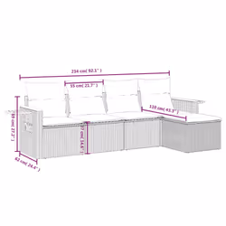 VidaXL 3226759 ensemble de meubles de jardin - Vue supplémentaire 8