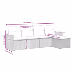 VidaXL 3226762 ensemble de meubles de jardin - Vue supplémentaire 8
