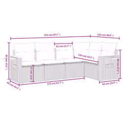 VidaXL 3226788 ensemble de meubles de jardin - Vue supplémentaire 8