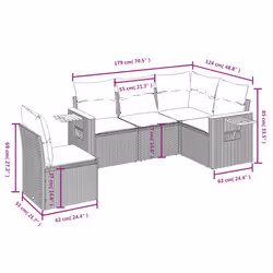 VidaXL 3226823 ensemble de meubles de jardin - Vue supplémentaire 8