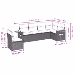 VidaXL 3226865 ensemble de meubles de jardin - Vue supplémentaire 8