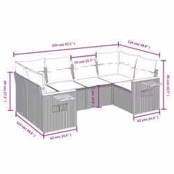 VidaXL 3227098 ensemble de meubles de jardin - Vue supplémentaire 8