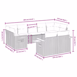 VidaXL 3227127 ensemble de meubles de jardin - Vue supplémentaire 8