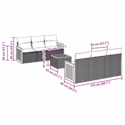 VidaXL 3227473 ensemble de meubles de jardin - Vue supplémentaire 7