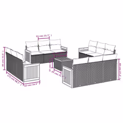 VidaXL 3227514 ensemble de meubles de jardin - Vue supplémentaire 7