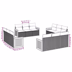 VidaXL 3227515 ensemble de meubles de jardin - Vue supplémentaire 6