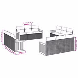 VidaXL 3227523 ensemble de meubles de jardin - Vue supplémentaire 6