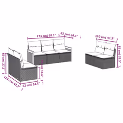 VidaXL 3227553 ensemble de meubles de jardin - Vue supplémentaire 6