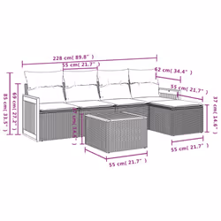 VidaXL 3227605 ensemble de meubles de jardin - Vue supplémentaire 8