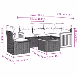 VidaXL 3227651 ensemble de meubles de jardin - Vue supplémentaire 8