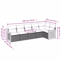 VidaXL 3227665 ensemble de meubles de jardin - Vue supplémentaire 7