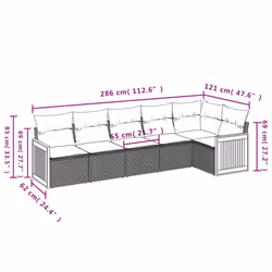 VidaXL 3227670 ensemble de meubles de jardin - Vue supplémentaire 7