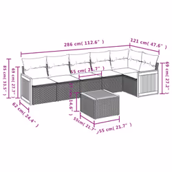 VidaXL 3227675 ensemble de meubles de jardin - Vue supplémentaire 8
