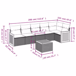 VidaXL 3227676 ensemble de meubles de jardin - Vue supplémentaire 8