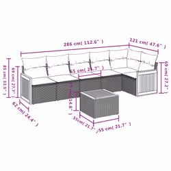 VidaXL 3227677 ensemble de meubles de jardin - Vue supplémentaire 8