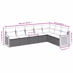 VidaXL 3227707 ensemble de meubles de jardin - Vue supplémentaire 7