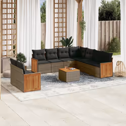 VidaXL 3227782 ensemble de meubles de jardin