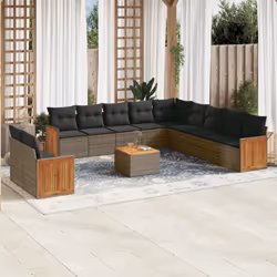 VidaXL 3227817 ensemble de meubles de jardin