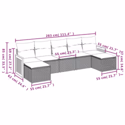 VidaXL 3227910 ensemble de meubles de jardin - Vue supplémentaire 7