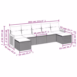 VidaXL 3227917 ensemble de meubles de jardin - Vue supplémentaire 7