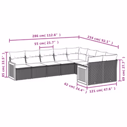 VidaXL 3227984 ensemble de meubles de jardin - Vue supplémentaire 7