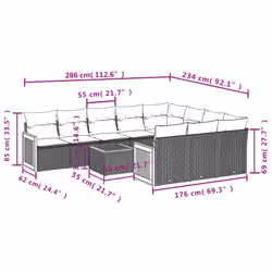 VidaXL 3228027 ensemble de meubles de jardin - Vue supplémentaire 8