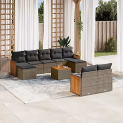 VidaXL 3228090 ensemble de meubles de jardin